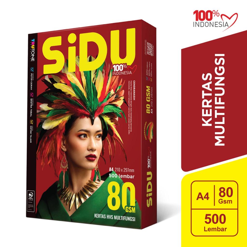 SiDU 80 GSM A4 กระดาษภาพถ่าย