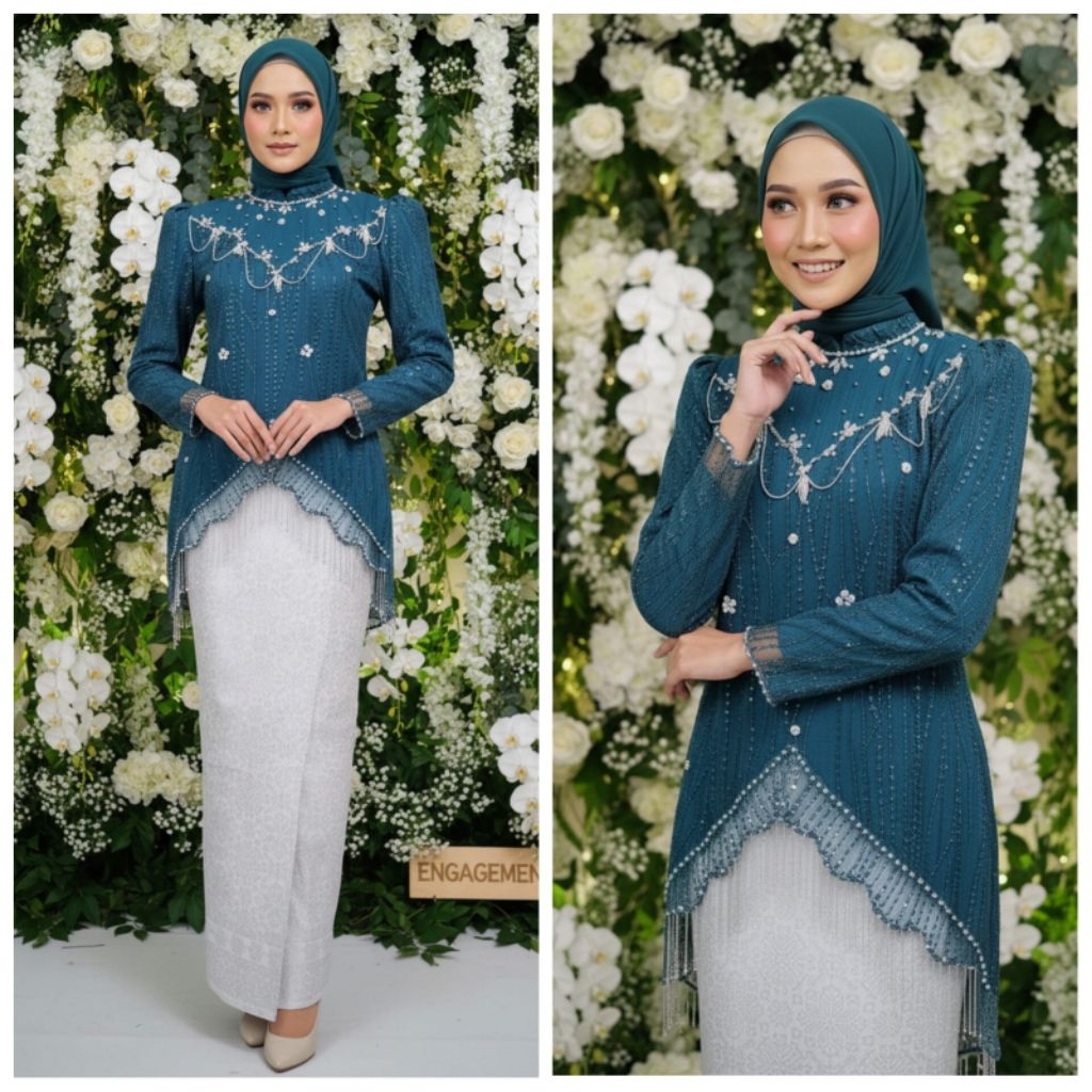 ล่าสุด elvander kebaya / qiyubi kebaya / kebaya / party kebaya / kebaya / artini kebaya / แต่งงาน / 