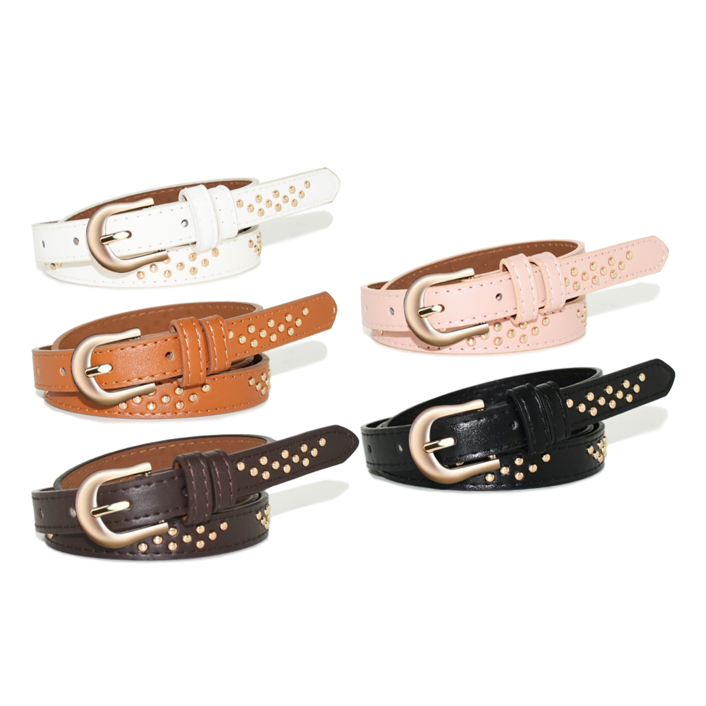 [SK] เข็มขัดลําลองผู้หญิง เข็มขัดนําเข้าแฟชั่นล่าสุด -SK416