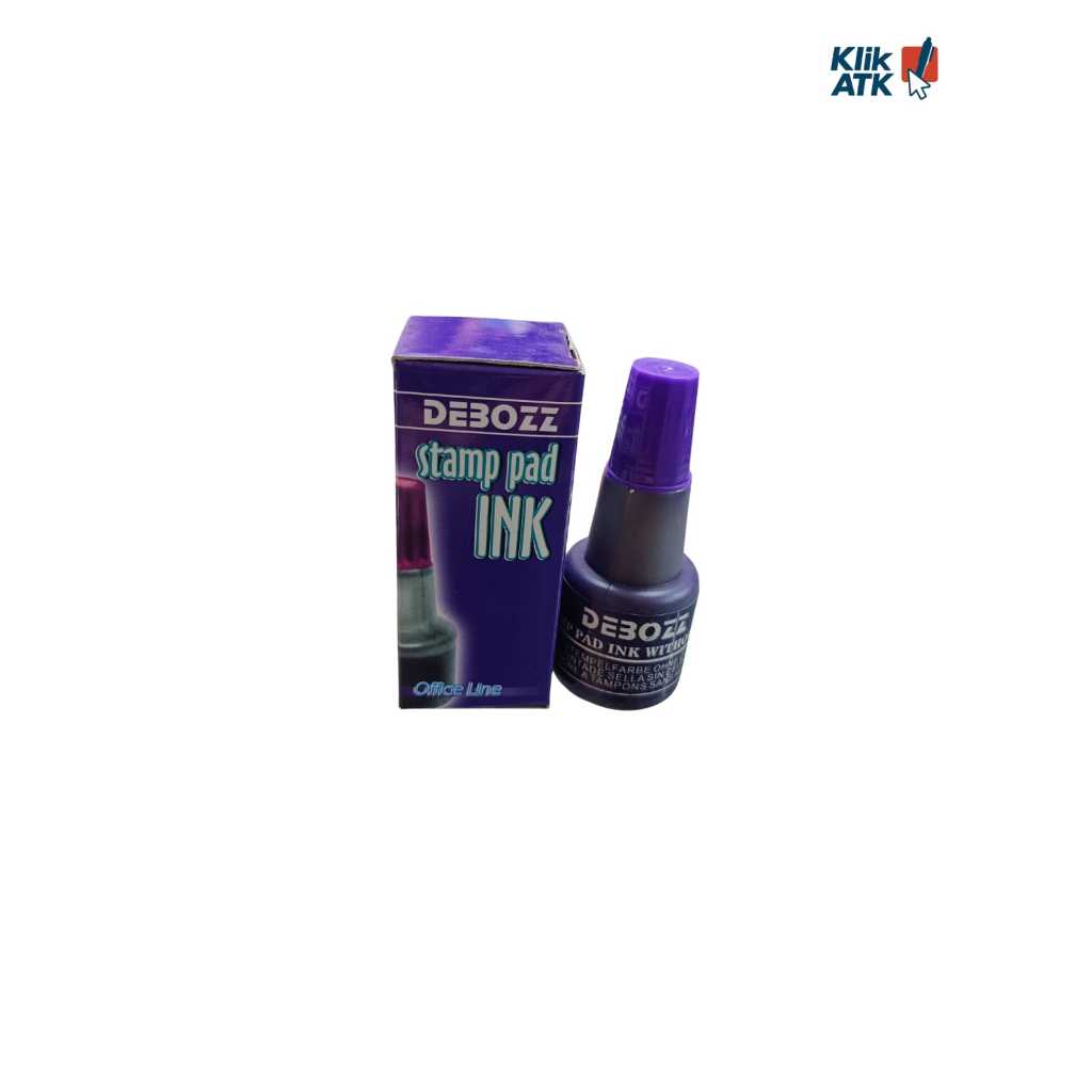 UNGU DEbozz Stamp Ink 24ml สีม่วง - ต่อขวด