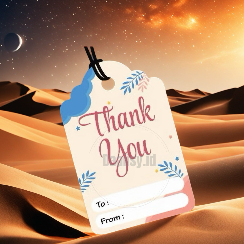 DS - Hang Tag Thank You/Hangtag Thank You/Hangtag Gift Thanks