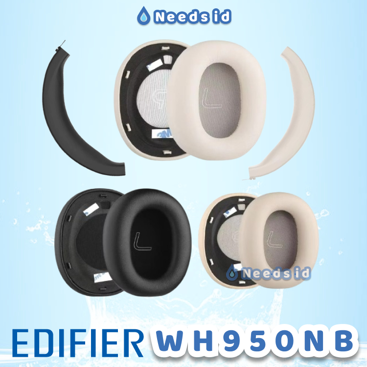 Edifier โฟมทดแทน WH950NB Earpad Earcup Pad เบาะถ้วยโฟมฟองน้ําเปลี่ยนทดแทน