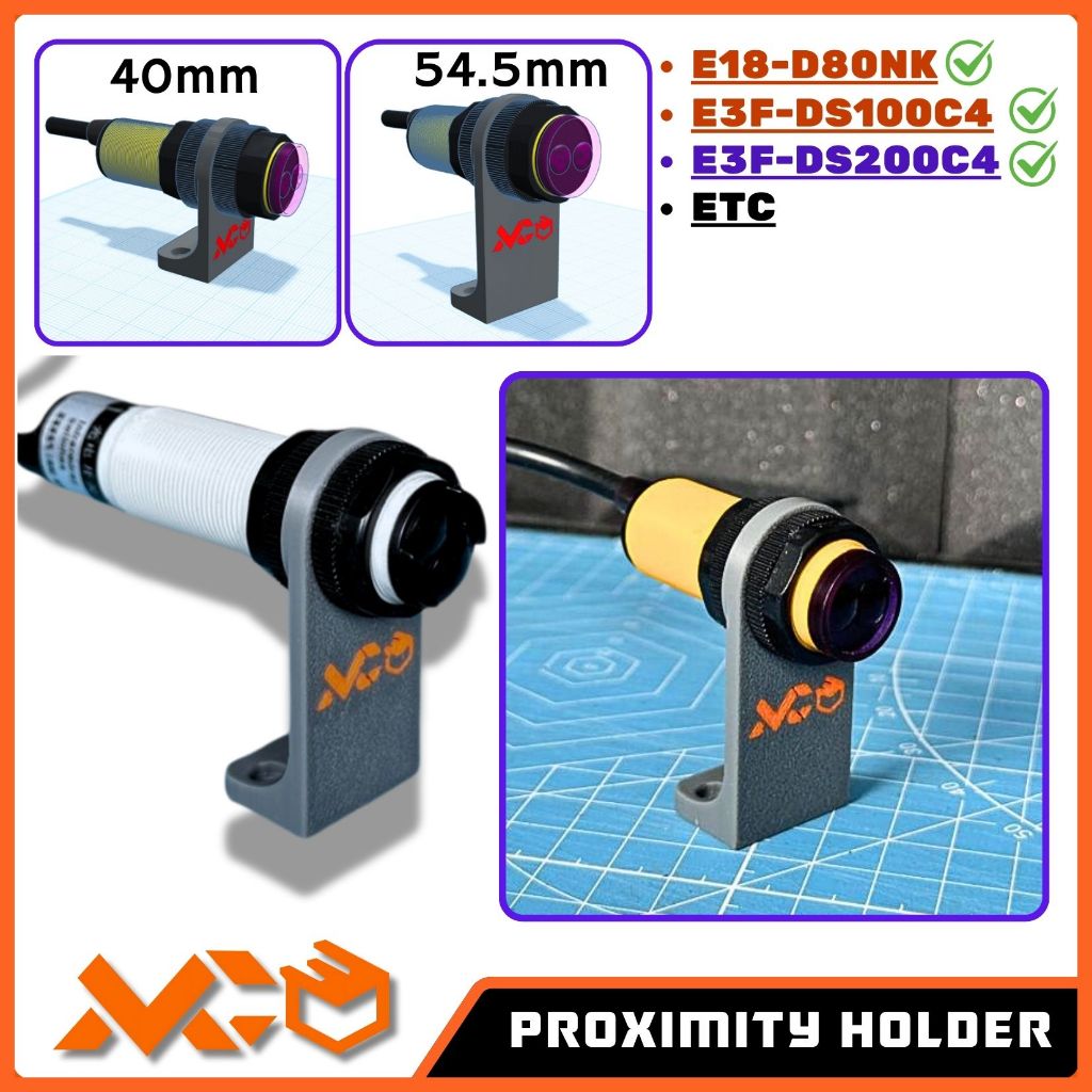 BRACKET E18-D80NK HOLDER E3F-DS100C4 HOLDER E3F-DS200C4 INFRARED PROXIMITY SENSOR 3D PRINTER