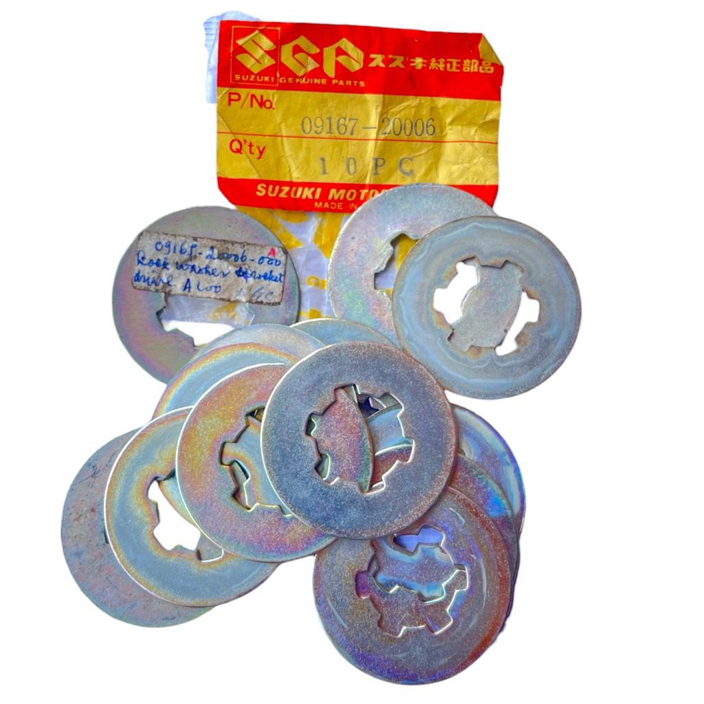 ล้างล็อคแหวน GIR GEAR GER/แหวนคลัทช์ SUZUKI A100 TS100 TS125 RGV RGR RM125 DR250 DR350 GS500