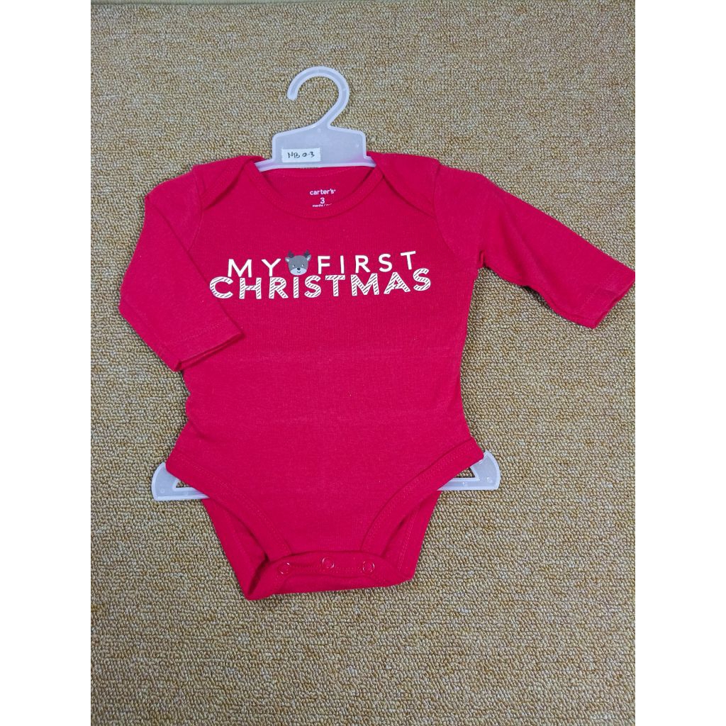 (294) Preloved Carters จัมเปอร์ 0-3 เดือน Ld 50 Pj 36