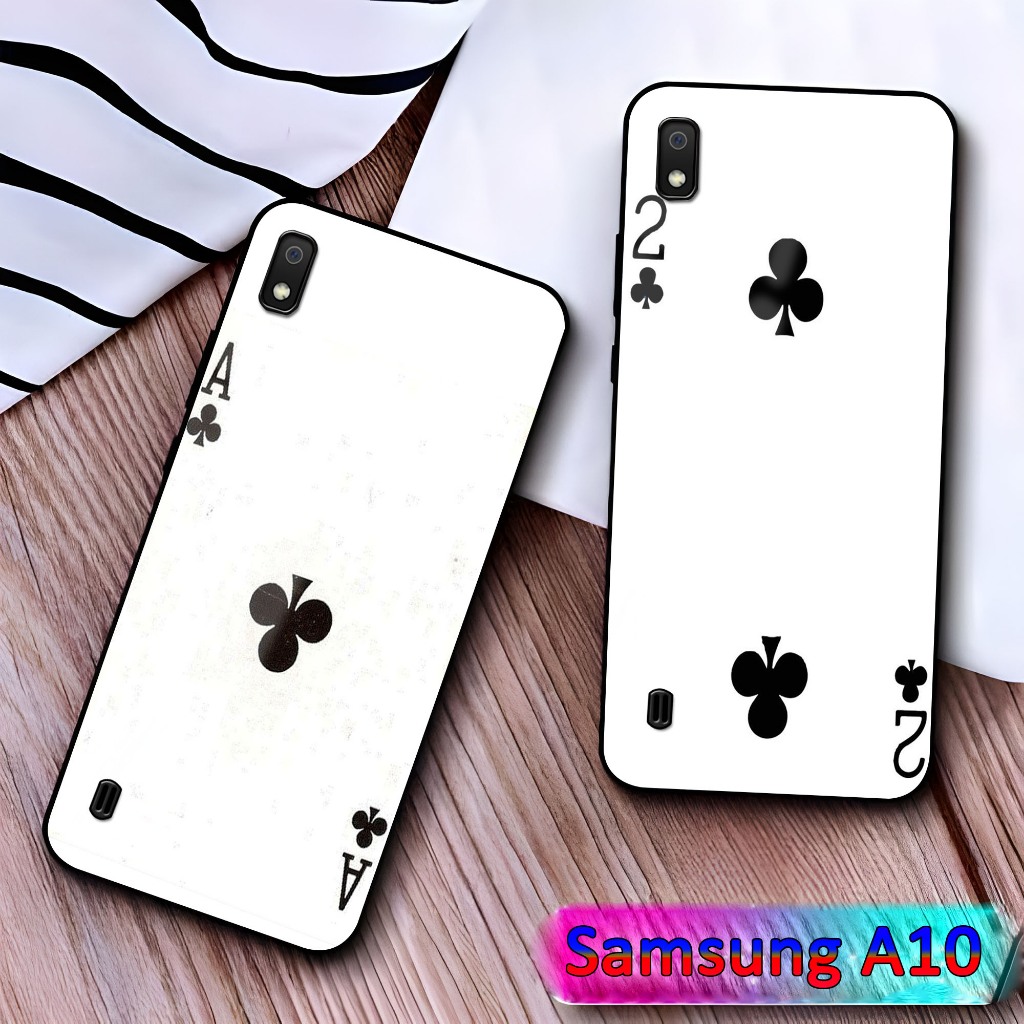เคส HP Samsung A10 - เคส N1 - [KK Motif No. 41] - Samsung A10 Fashion Softcase - Glossy Hardcase - P