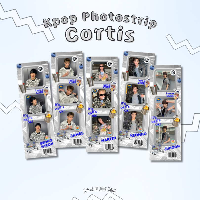 คอทติส! Photostrip Kpop Photo Idol สินค้า Photobox Photobooth Fankit