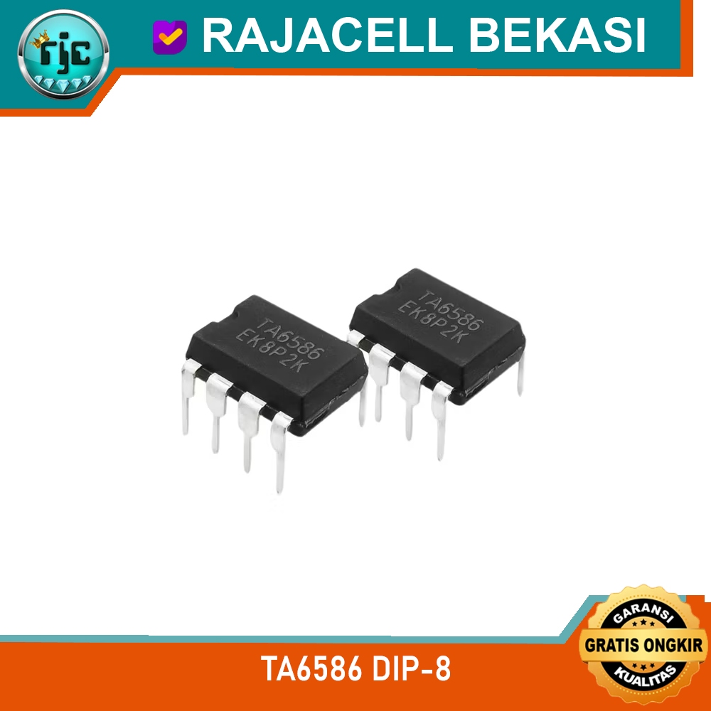 IC TA6586 DIP-8 Dual Channel DC Motor Driver TA6586 Bridge Driver Chipset สําหรับของเล่นและหุ่นยนต์เ