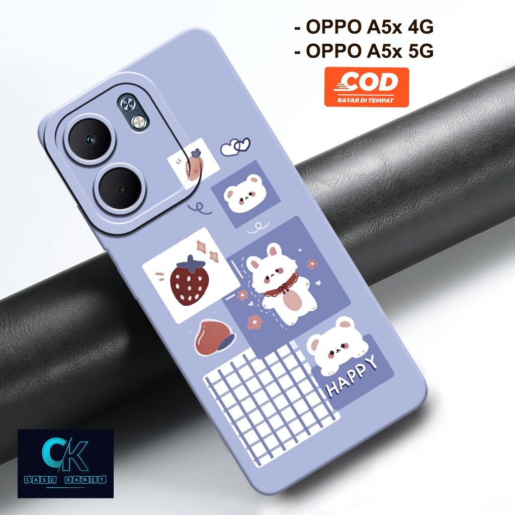 HP เคส OPPO A5x 4G / A5x 5G ล่าสุด - เคสแฟชั่นการ์ตูน - เคสยาง - เคส OPPO A5x 4G / A5x 5G - เคสโทรศั