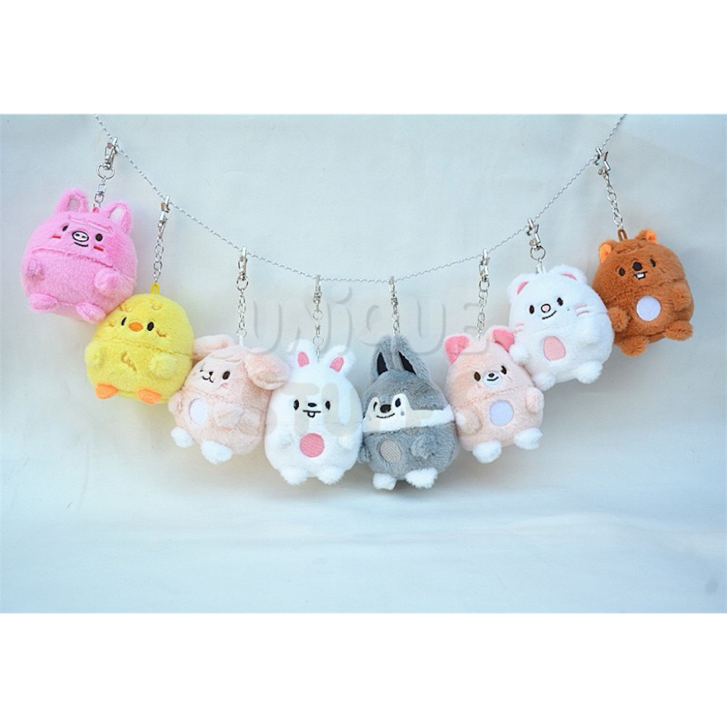 GANTUNGAN SKZOO Ufufy Plush SKZOO X ZOOTPIA Stray Kids Hanger SKZ