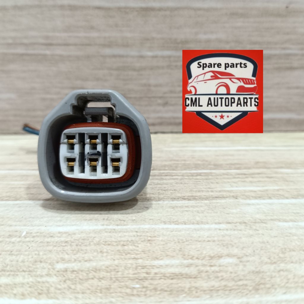 MESIN IACV Idle Air Control Socket 6 Pin Engine 1JZ 2JZ 1UZ Corolla/Camry/Crown/Kijang Innova/Vios/Y