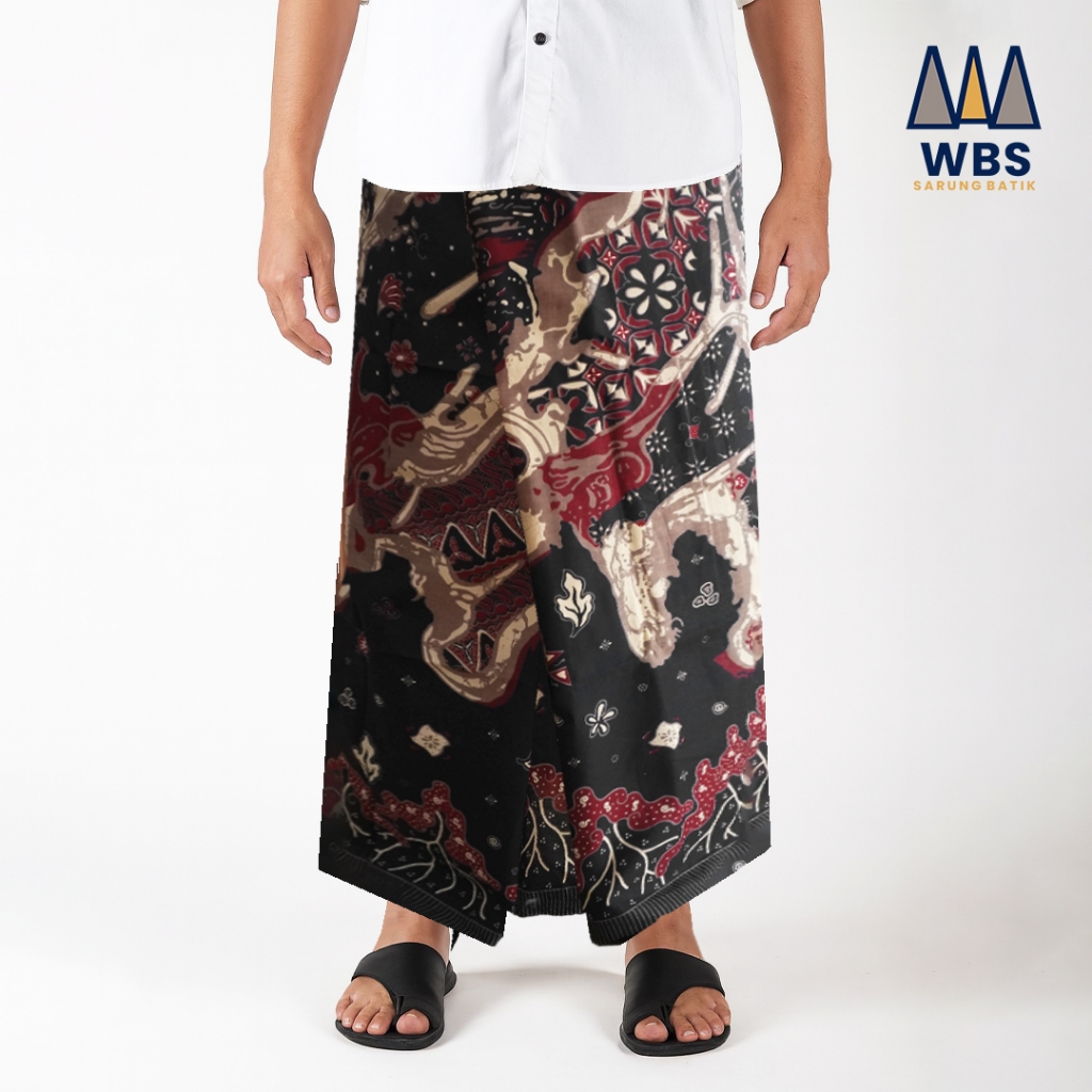 WBS Official Store - Solo Adisatya Batik Cloth Sarong ลายร่วมสมัยล่าสุด Gus Iqdam Lebaran