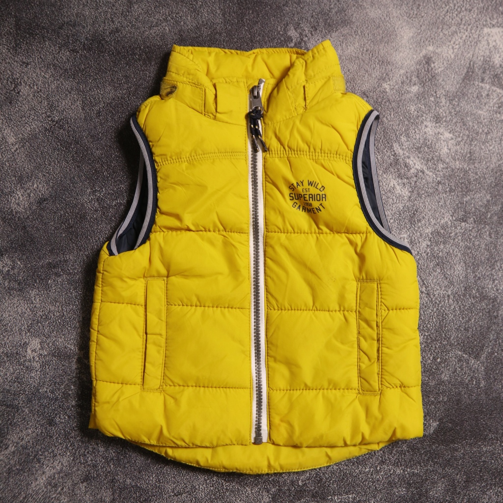 HNM DOWN PUFFER KIDS VEST JACKET AN24 CHILDRENS SIZE 90 (1-2 ปี)
