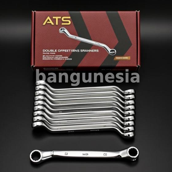 ประแจแหวน - ATS - [8x9mm] [10x11mm] [12x13mm] [14x15mm] [16x17mm] [18x19mm] - UNIT [1pc]