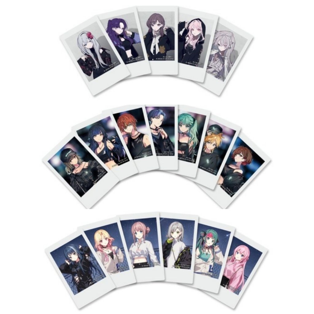 โครงการสินค้าอย่างเป็นทางการ Sekai x Zozotown Vol 2 โพลารอยด์ Cheki Vivid Bad Squad Leo Need Niigo K
