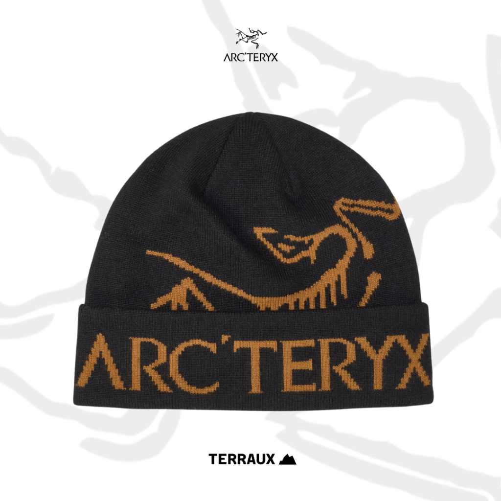 Beanie Arcteryx Original Bird Word Toque - สีดํา/โมฆะ