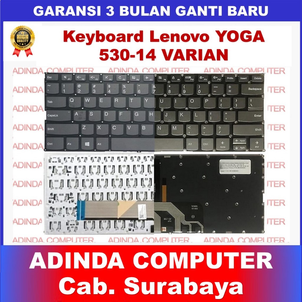 Lenovo Ideapad 530-14 C340-14 C340-14api C340-14iml C340-14iwl โทรศัพท์ Key Backlight