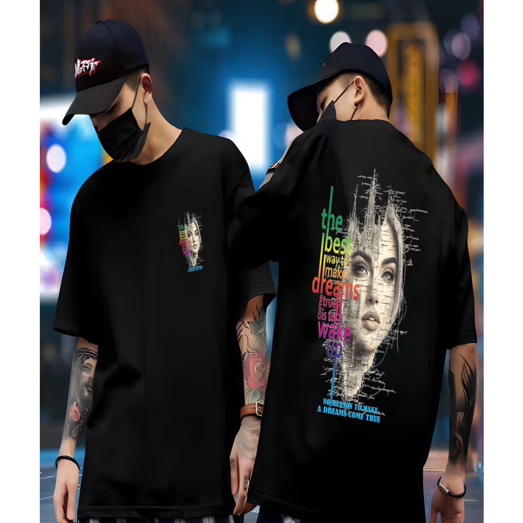 เสื้อยืด SJ_FASHION91 DREAMS DISTRO T-SHIRT/MEN AND WOMEN/เสื้อยืดพรีเมี่ยม/SINGLE T-SHIRT/UNISEX T-