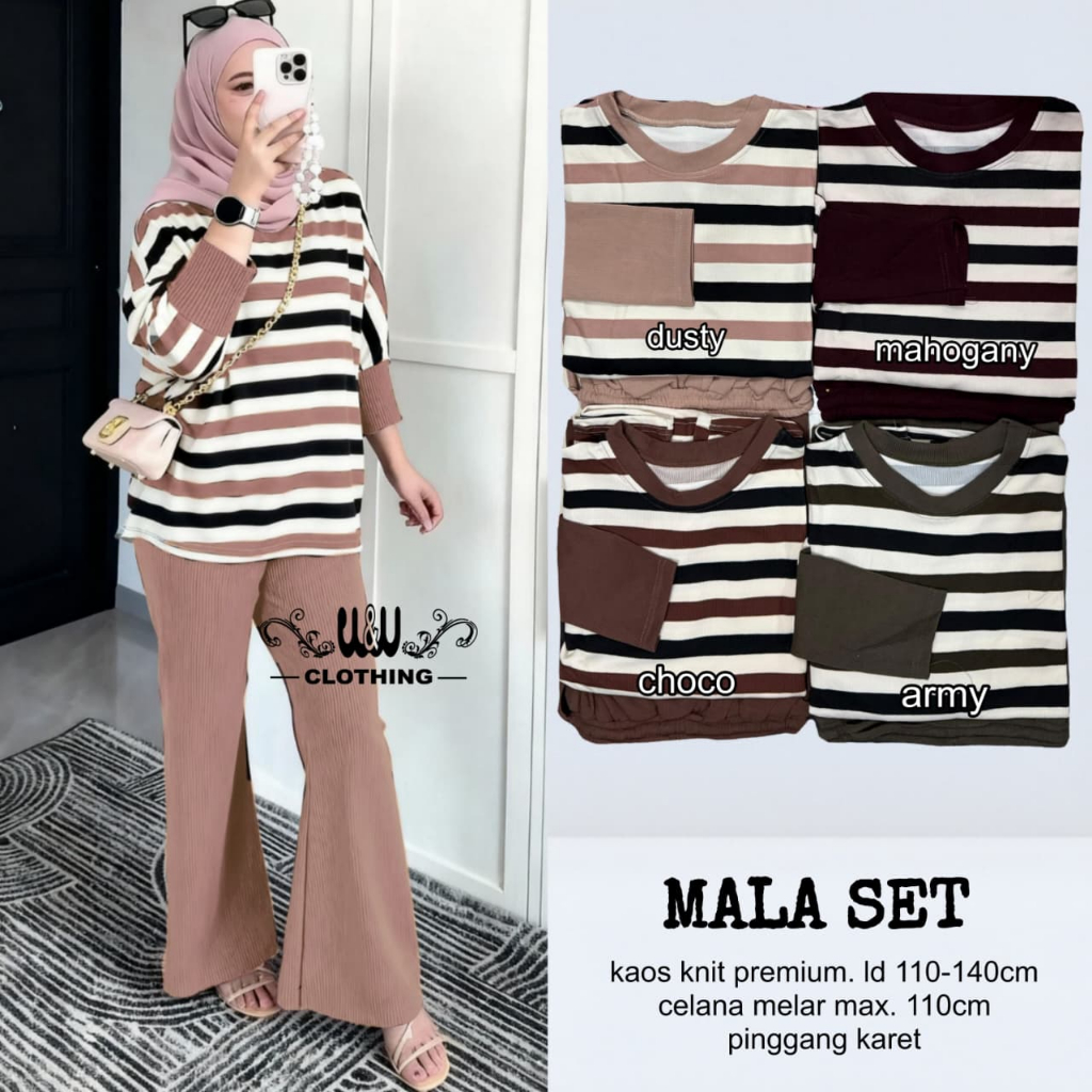 ชุดสูท Mala ล่าสุด ORIGINAL W&W CLOTHING Suit