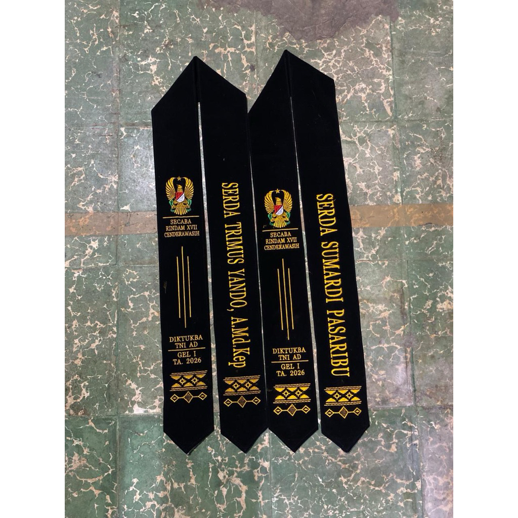 สายสะพายสร้อยคอ Inaugueration TNI/POLRI