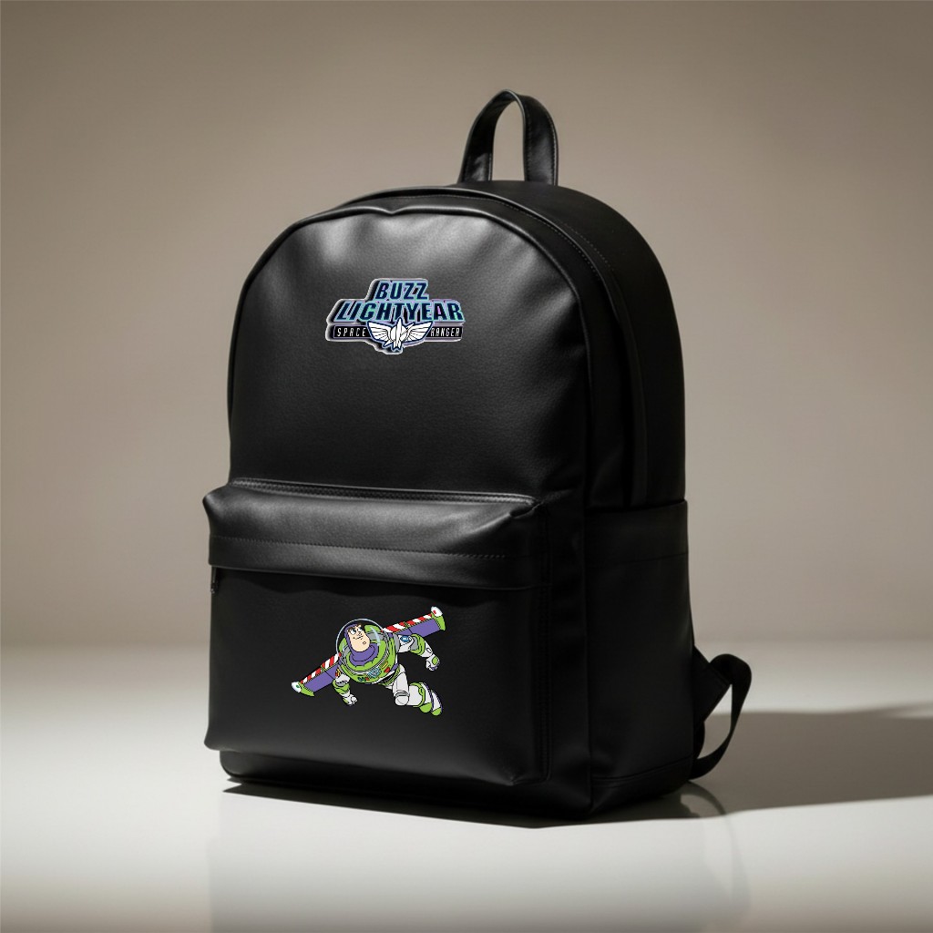 Terraforma - Backpacker สไตล์สําหรับเด็กชายและเด็กหญิง Buzz Lightyear Character CUT 025 สีดํา