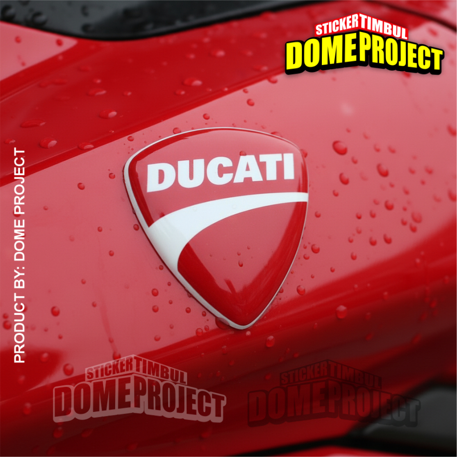 สติ๊กเกอร์ DUCATI RAISED ยืดหยุ่นได้ EMBLEM