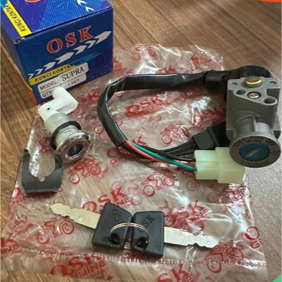 ( OSK ) กุญแจจุดระเบิด Assy Supra Key Set Motor