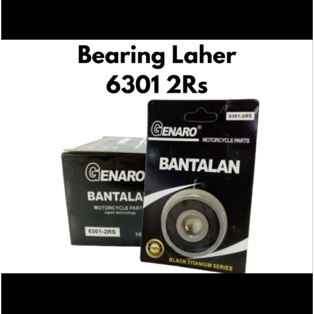 BEARING KLAHER LAHER RODA 6301 2RS 6301-2RS GENARO