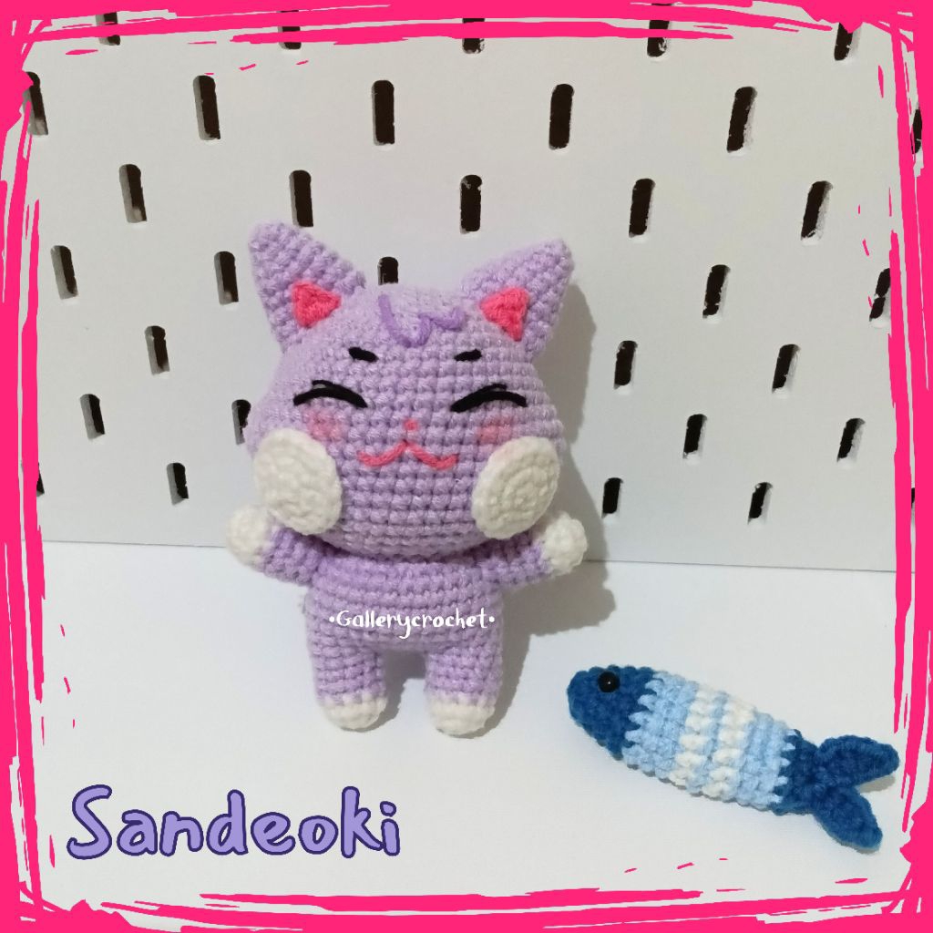 GANTUNGAN Amigrumi พวงกุญแจถัก มาสคอตตุ๊กตา kpop | Kyupping, sandeoki, fox.de | NCT, ATEEZ, ETC