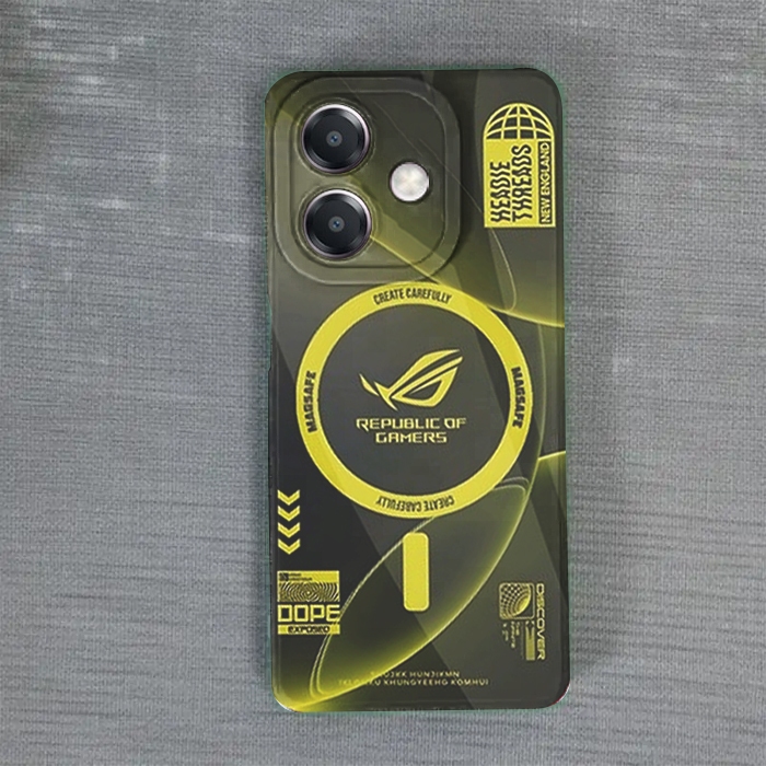 HP BNR 17 - MEGSAFE MOTIF CELLPHONE CASE สําหรับ OPPO A5I A5X A3X LATEST 2026 เคสโทรศัพท์ซิลิโคนสําห