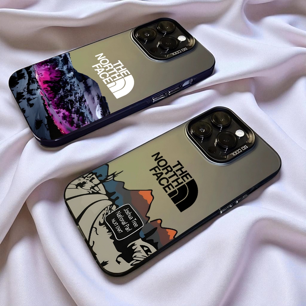 The north face cool และหรูหราธรรมชาติคนรักกรณี REALME series สําหรับ Realme 5 5S 5i 8 4G 8 PRO 8i 11