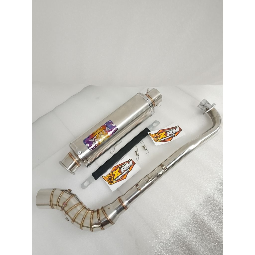 1 ชุด XRM เปิด PIPE 51MM สําหรับ SMASH 115, TERI110, KRISS110,WAVE110,XRM110