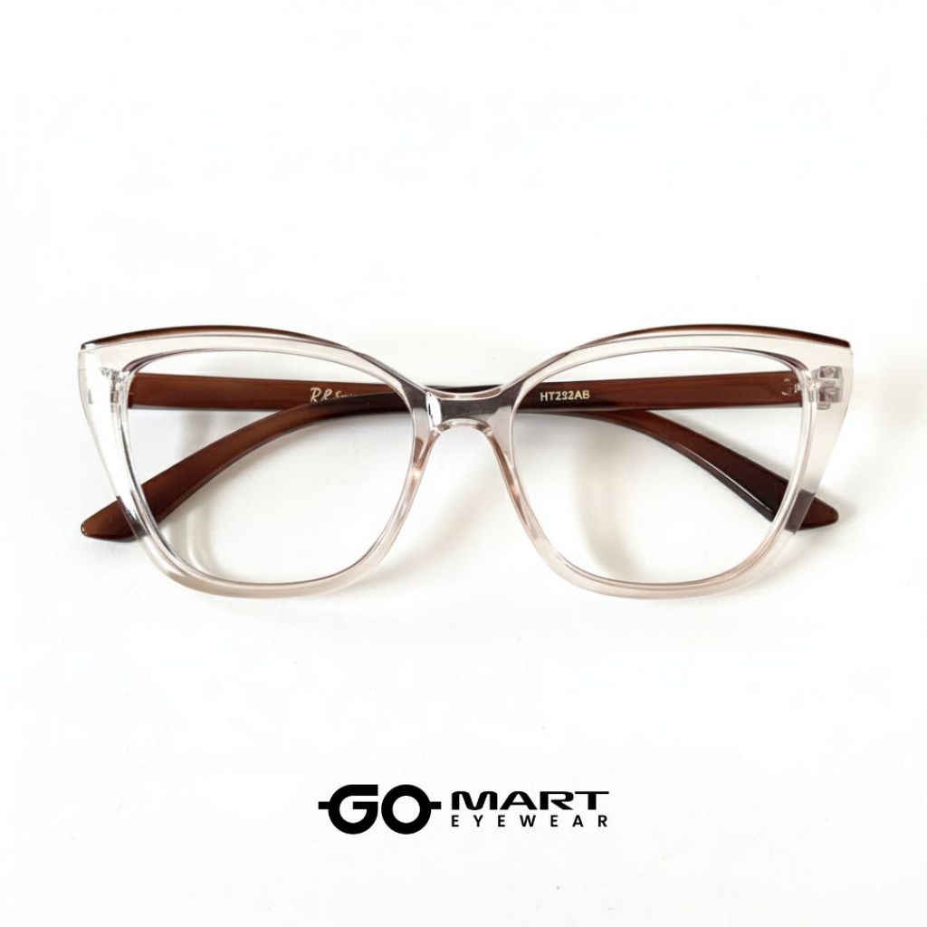 NURA Frame - HT252AB - Request เลนส์ออปติคอลมาตรฐาน - Minus/Cyl/Normal - CRMC/Blueray/Photochromic