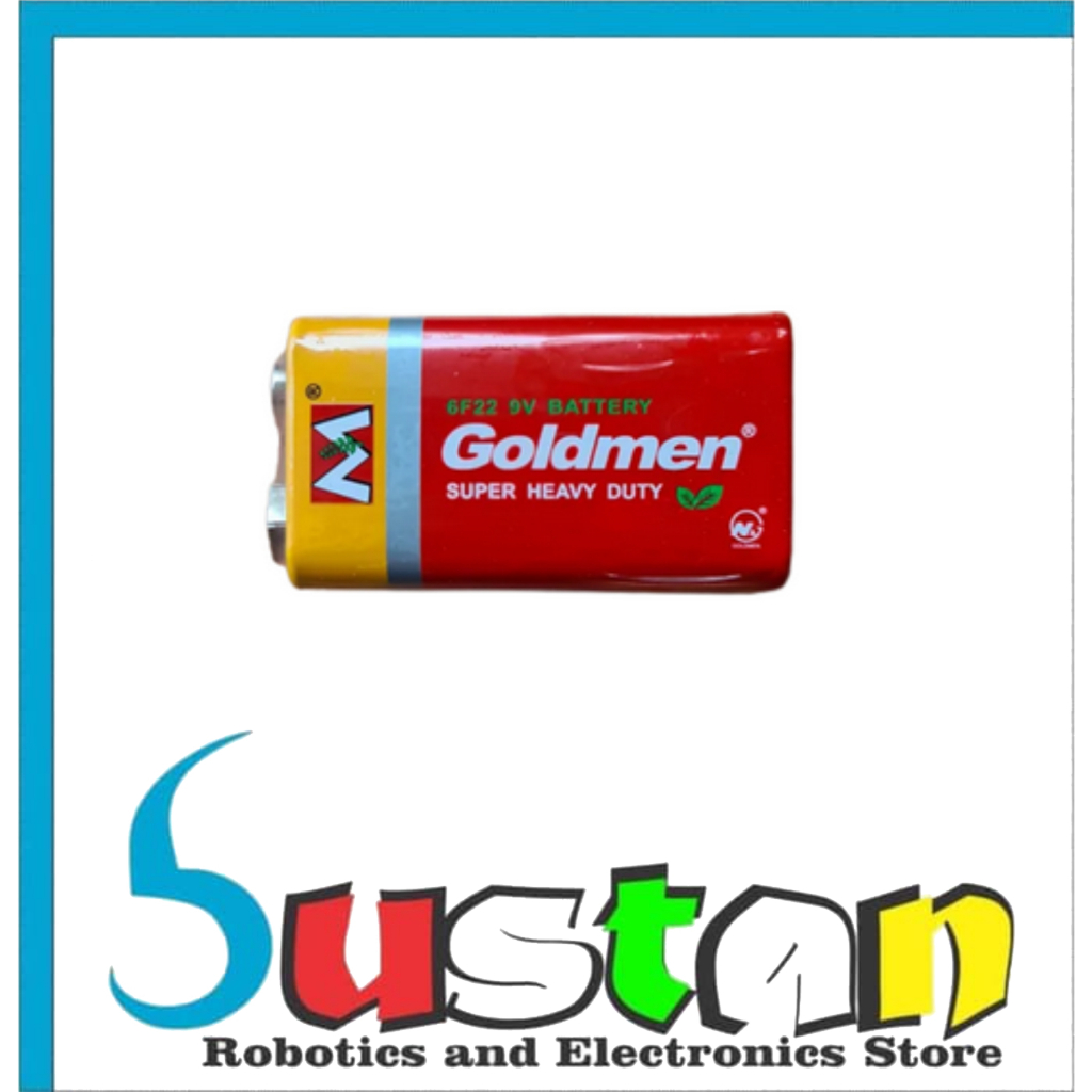 9V กล่องแบตเตอรี่ 6F22 EXTRA HEAVY DUTY BLOCK 6F22 9V กล่องแบตเตอรี่ 9V