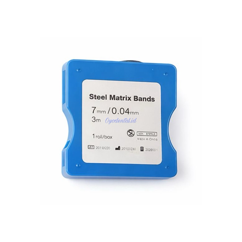 Dental steel matrix matrix band ม้วนโลหะ 3 เมตร