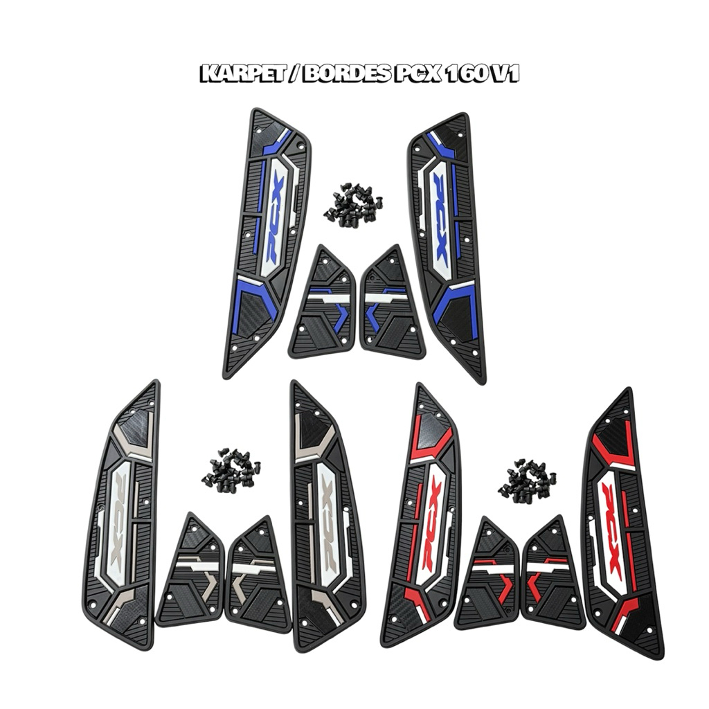 พรม PCX 160, PCX 160 v1 ขอบยาง, PCX 160 รถมอเตอร์ไซด์