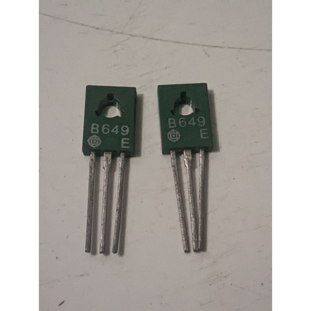 B649 2SB649 HITACHI Original Bipolar ซิลิโคนทรานซิสเตอร์ PNP TO-126
