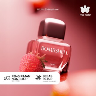 HEURA Bombshell - Extrait de Parfum - Aroma Stroberi Fresh Fruity Strawberry Vanilla Parfum Wanita Tahan Lama