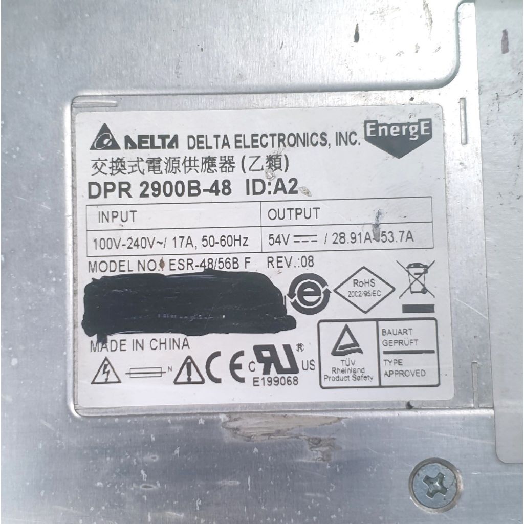 พาวเวอร์ซัพพลาย Delta Switching DPR 2900B-48