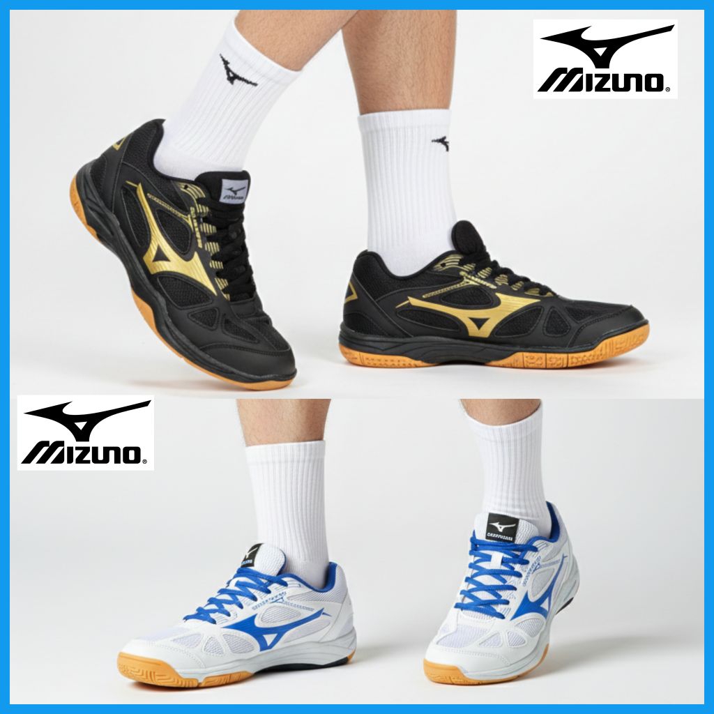 MIZUNO BADMINTON รองเท้าสําหรับผู้ชายและผู้หญิงที่มียางป้องกันการลื่นไถล/รองเท้ากีฬาแบดมินตัน