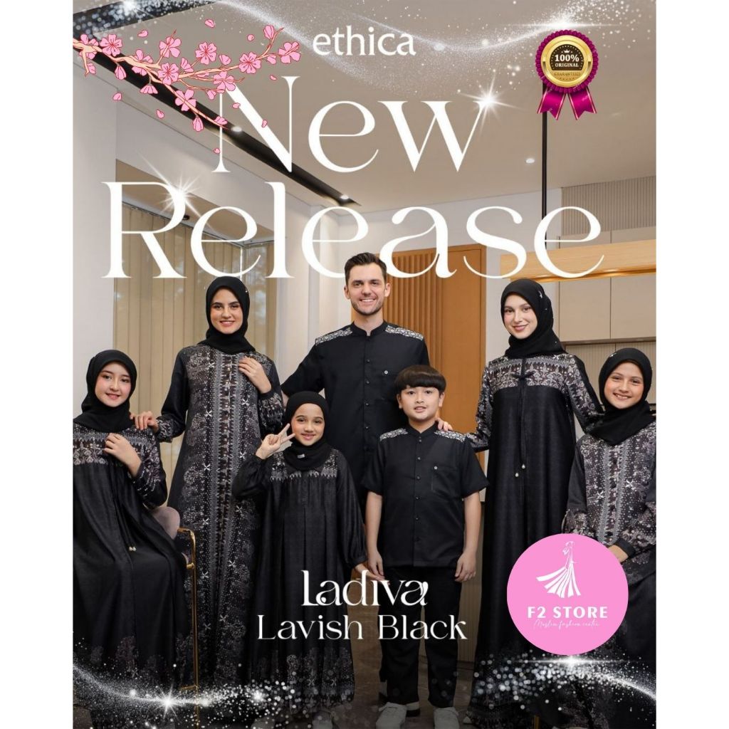 ETHICA LADIVA 48 LAVISH BLACK FAMILY SARIMBIT