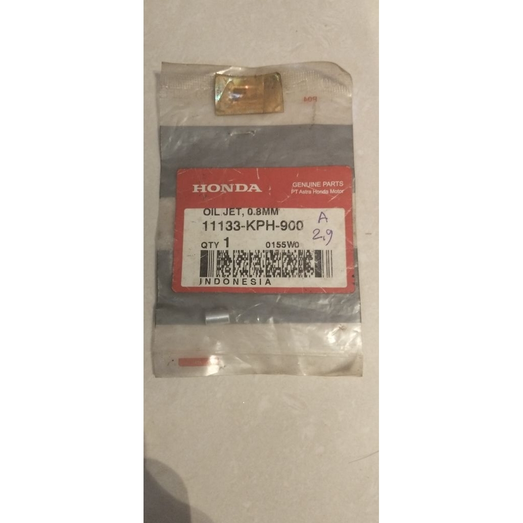 น้ํามันเจ็ท 0.8 มม. สําหรับ Kirana Karisma Supra x 125cc คาร์บูเรเตอร์หมายเลขรถจักรยานยนต์ส่วน 11133