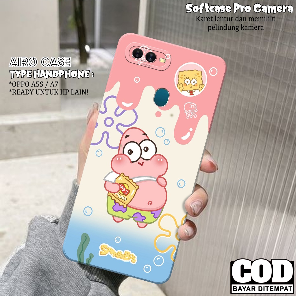 เคส OPPO A5S/A7 รุ่นล่าสุด - เคส OPPO A5S/A7 Softcase - เคสแฟชั่นการ์ตูน - เคส OPPO A5S/A7 - เคส Pro