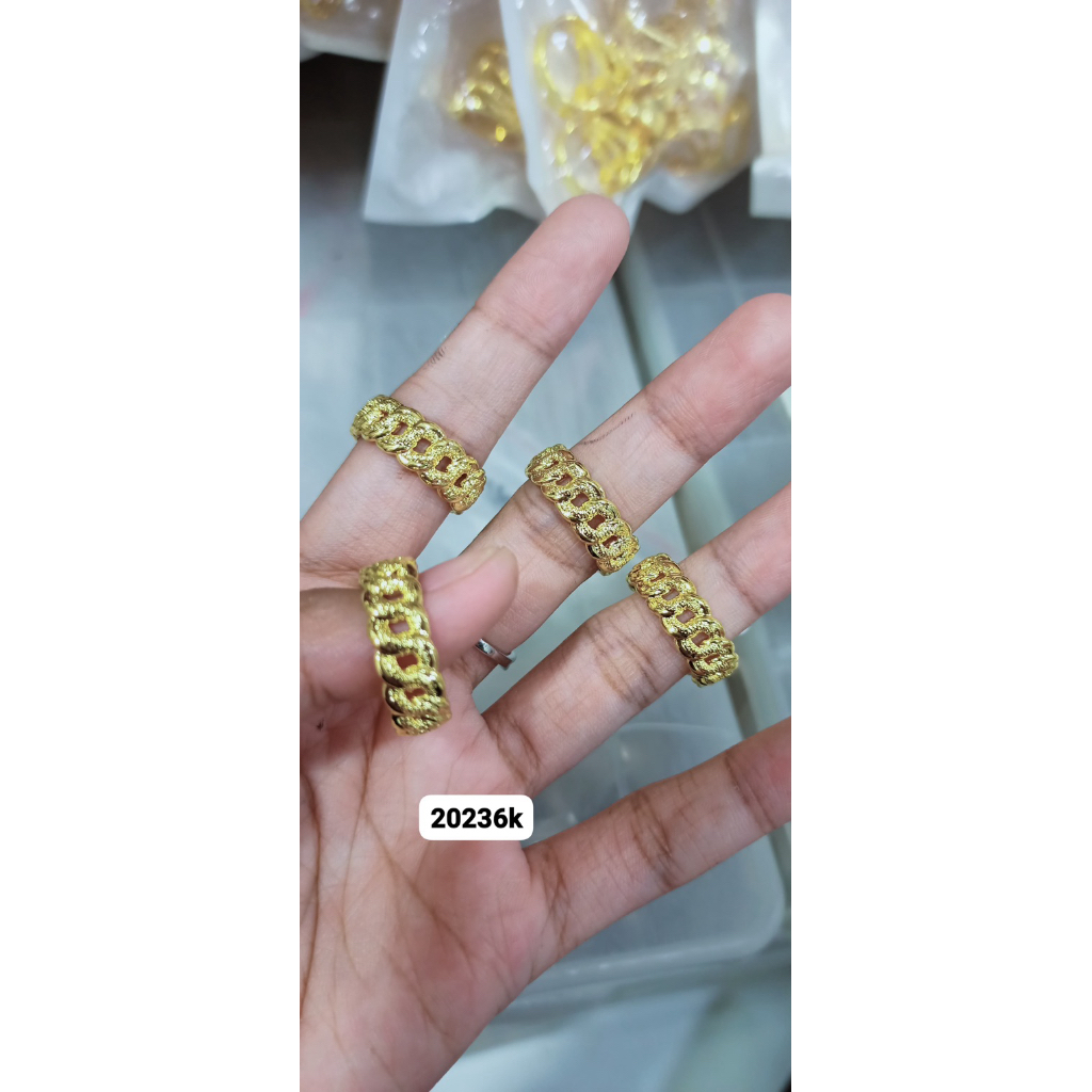 AO3 YXY RING 24K สี*