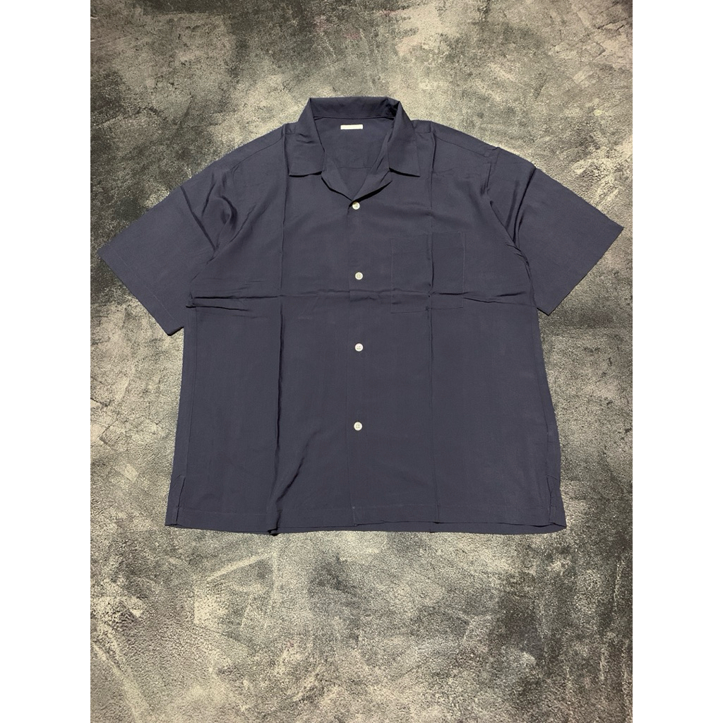 KEMEJA TSB เสื้อคอปกเปิดแขนสั้น ไซส์ L