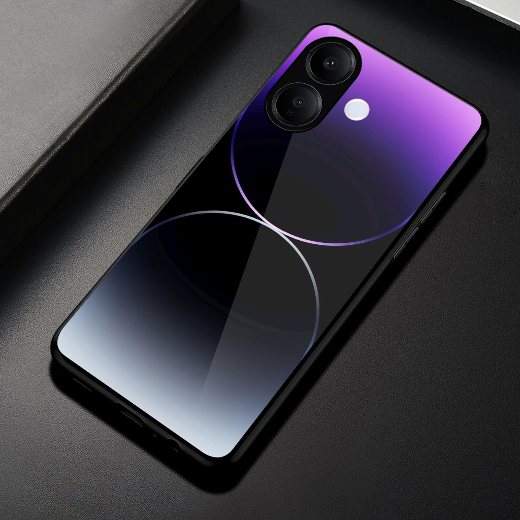 เคส HP SC19 สําหรับ VIVO V60 LITE - Seacase - Softcase Glass Kaca - Hardcase 2D Glossy New 2026 - Se