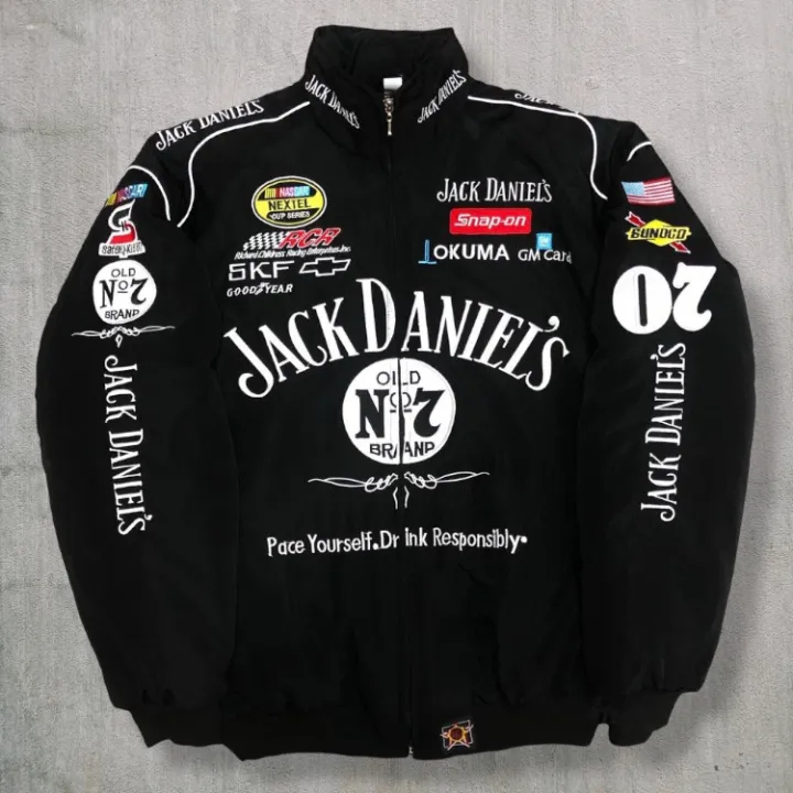 Nascar Racing Jacket ผู้ชายและผู้หญิง Varsity Jacket Original Racerdry Distro Motorcycle Jacket