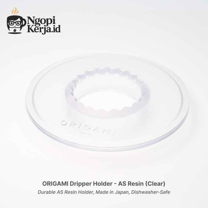 ORIGAMI Dripper Holder - AS Resin (ใส)