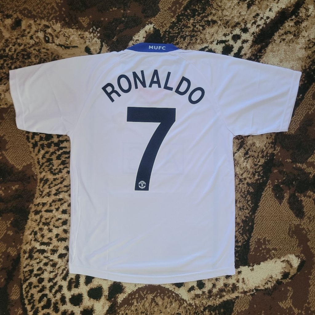 เสื้อแข่งแมนเชสเตอร์ยูไนเต็ด MU away 2008 2009 Ronaldo