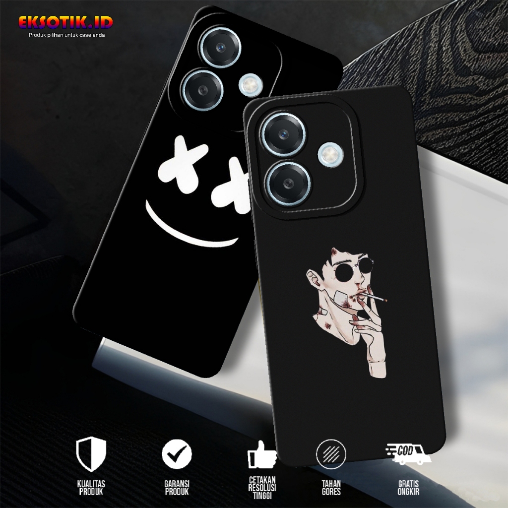 เคส OPPO A5i - เคสโทรศัพท์ OPPO A5i - เคสแฟชั่นล่าสุด - OPPO A5i Silicone - Cool Cute Motif - เคส OP